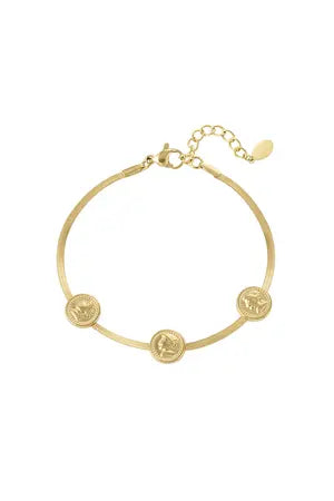 Coins armband