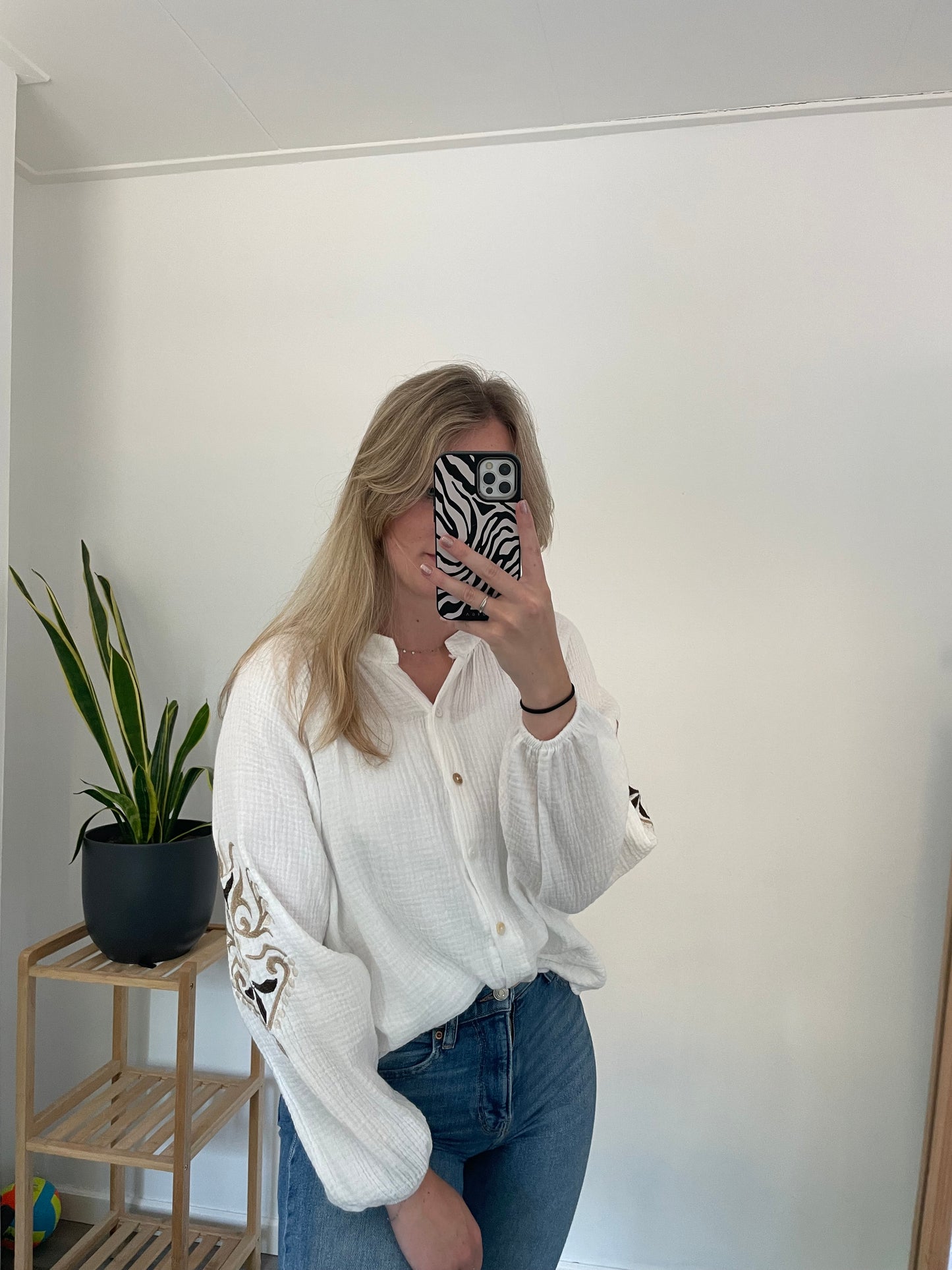 Ibiza blouse wit