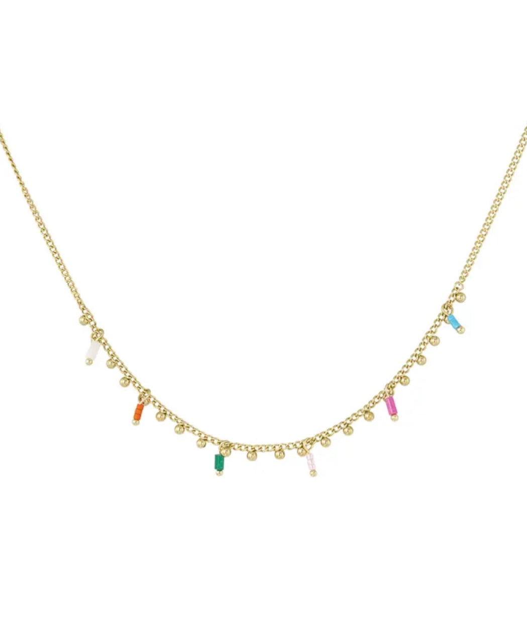 Kleurrijke ketting