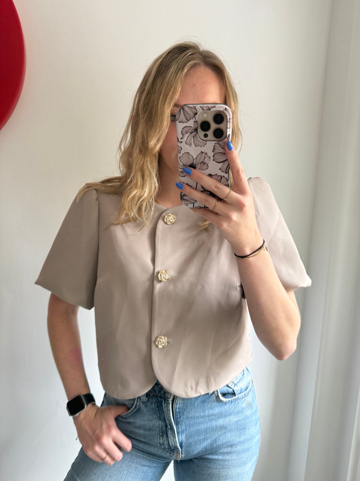 Beige blazer