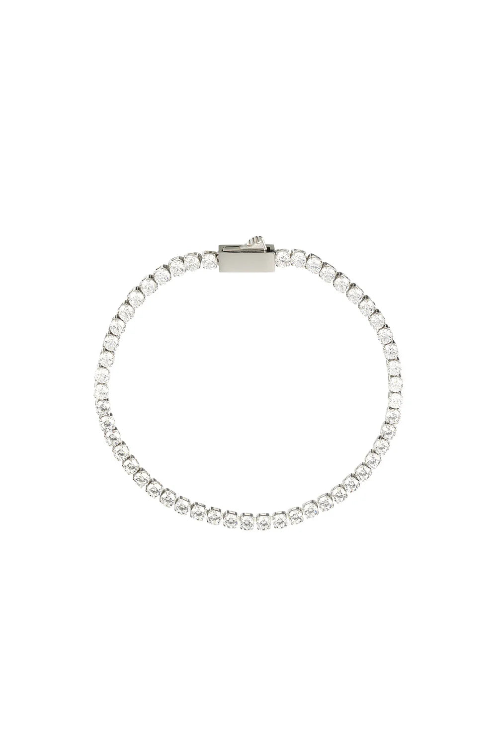 Minimal armband met subtiele sparkle dames