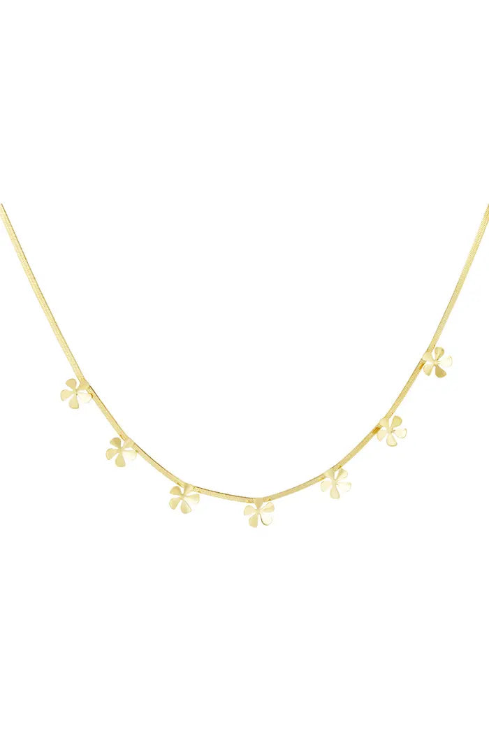 Bloemen ketting