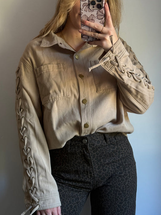 Beige jacket