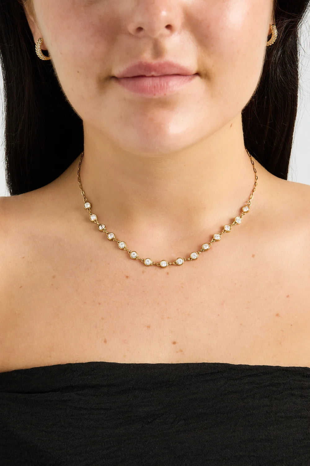 Diamante ketting