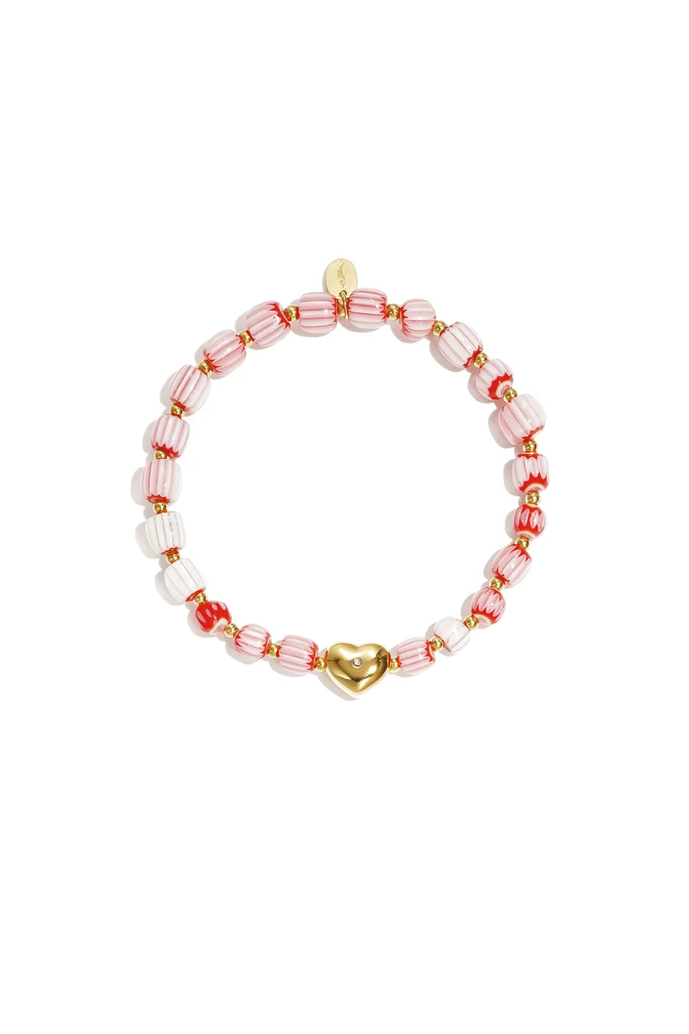 Kralen armband roze