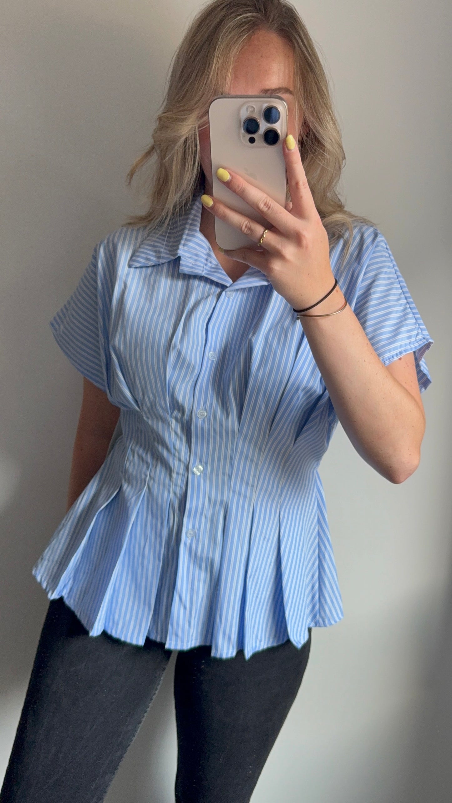 Streepjes blouse