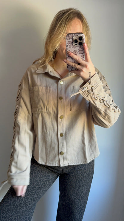 Beige jacket