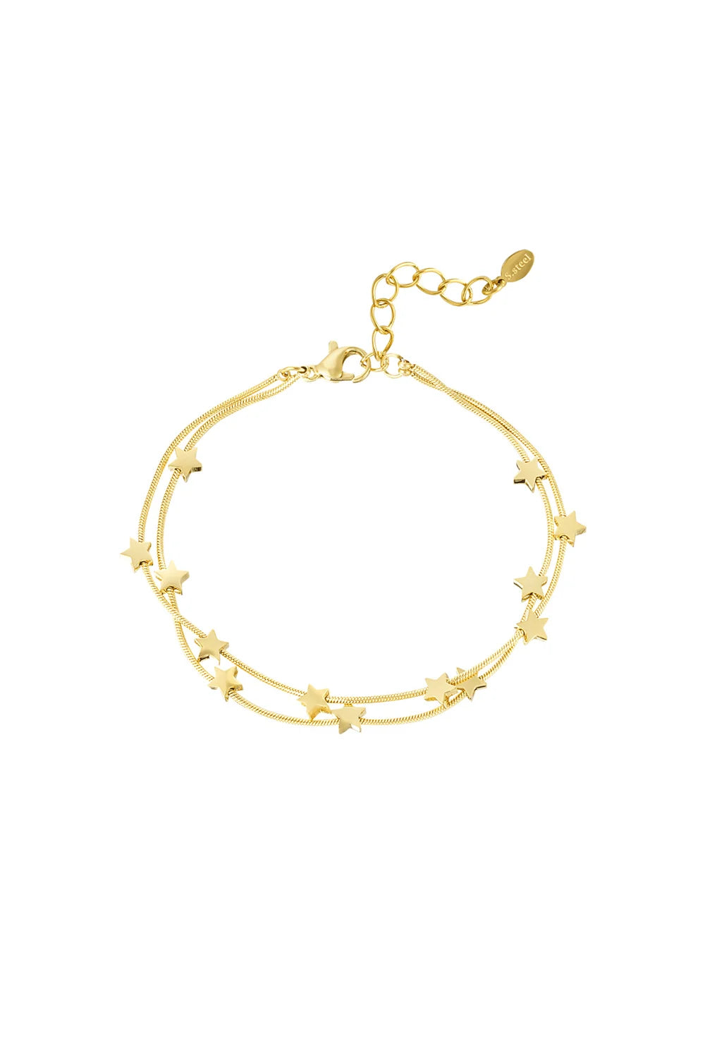 Dubbel star armband