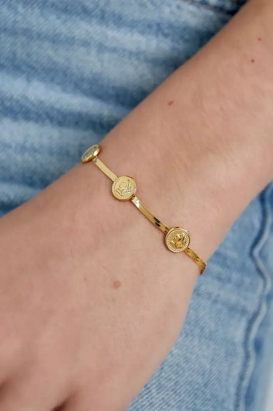 Coins armband