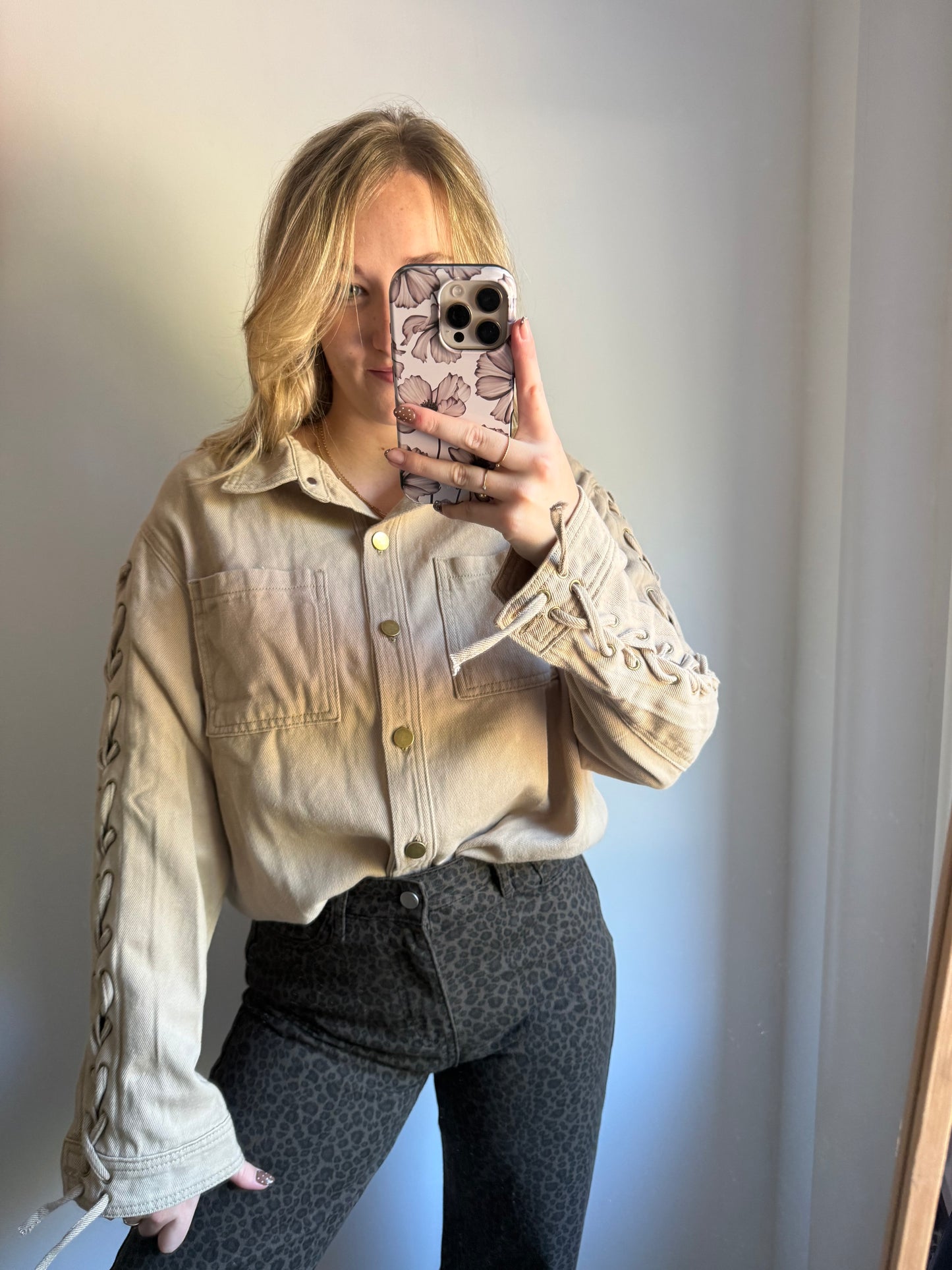 Beige jacket