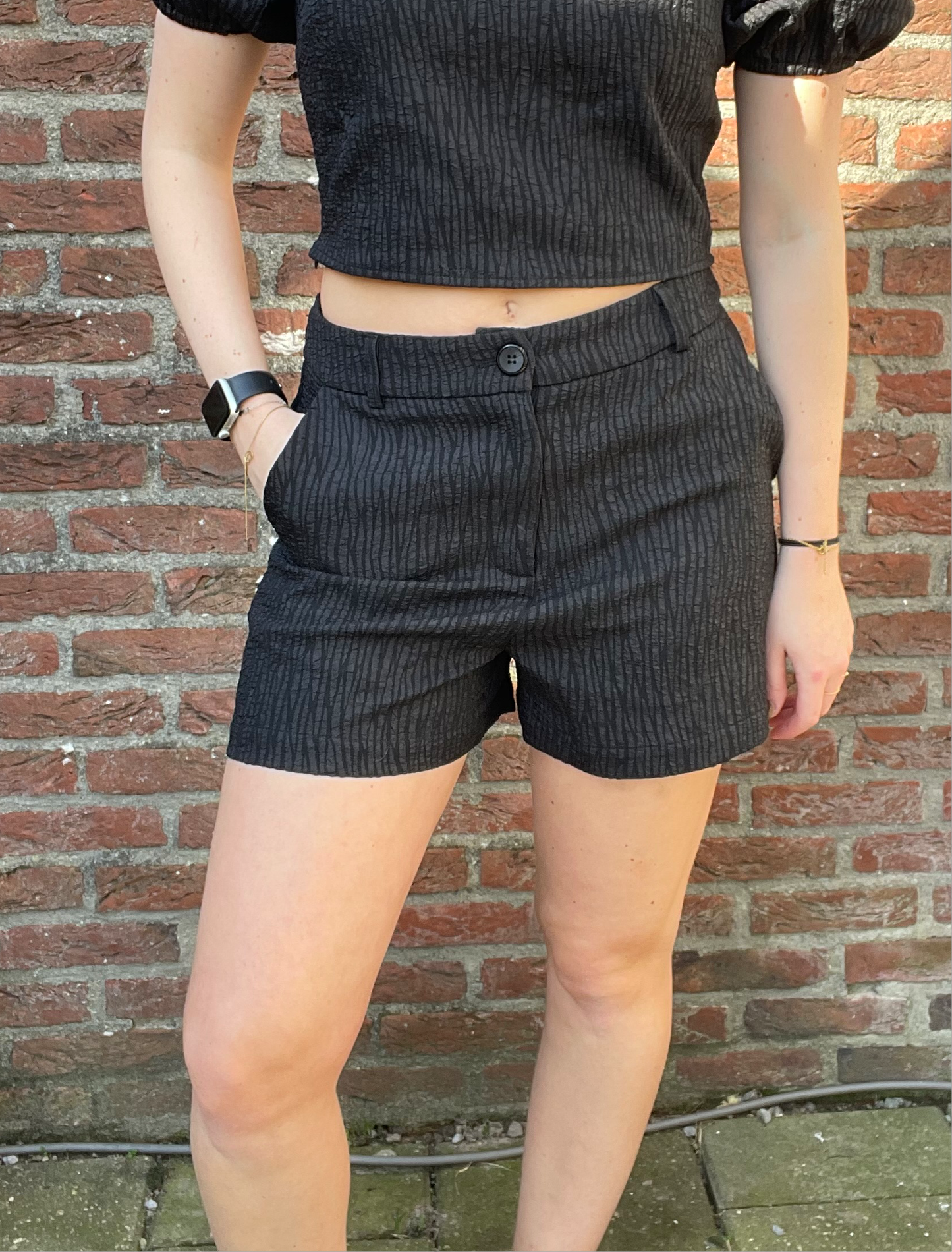Black short