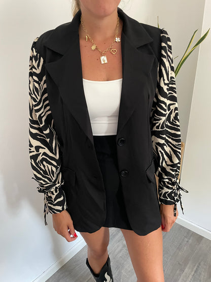 Zebra blazer