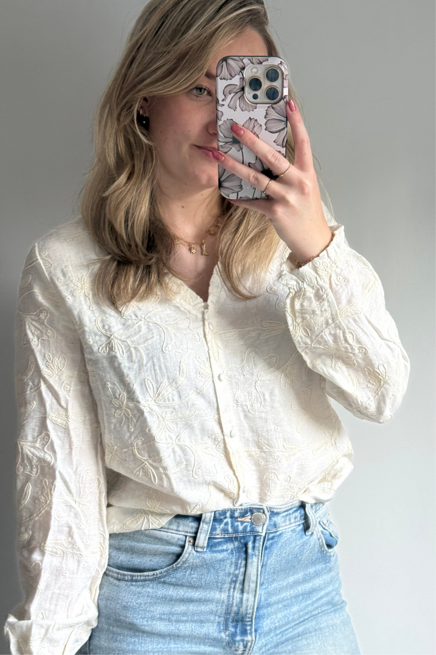 Ruffel blouse